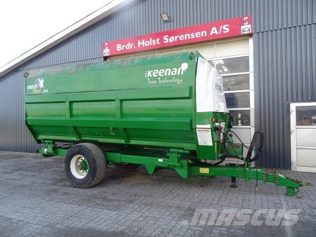 Keenan MF360 Lopbarības piekabes