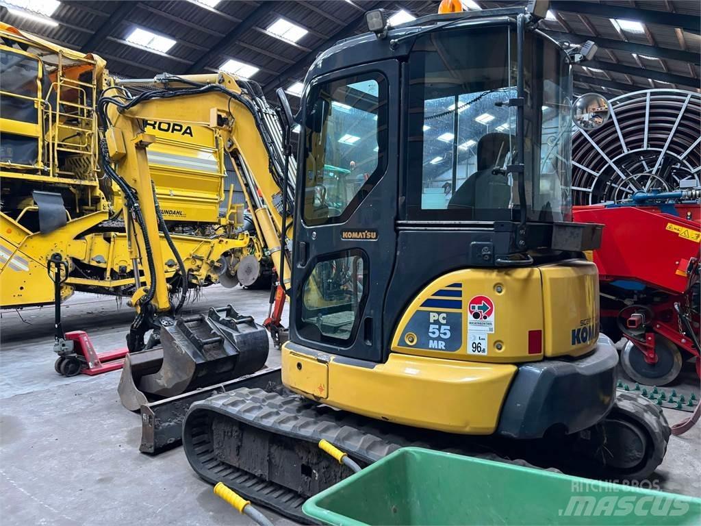 Komatsu PC 55 MR Kāpurķēžu ekskavatori