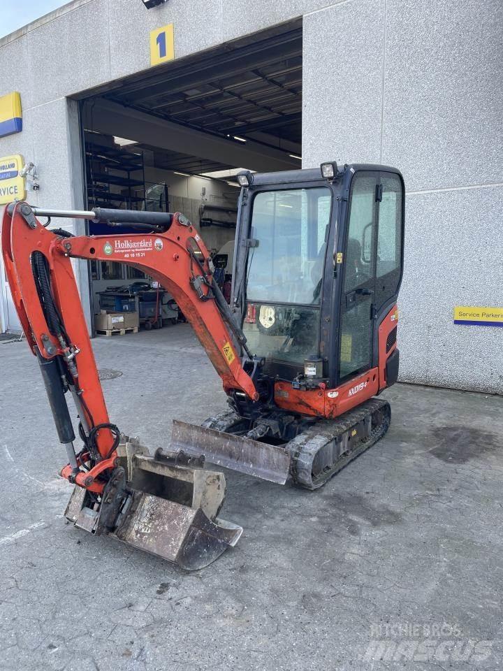 Kubota KX19-4 Mini ekskavatori < 7 t
