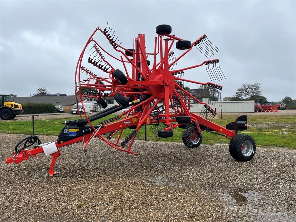 Kuhn GA9531 + Grābekļi un siena ārdītāji
