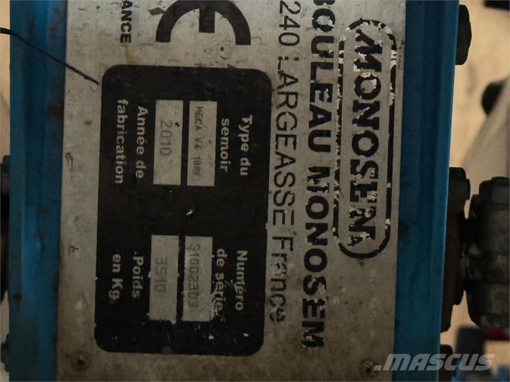 Monosem SÅMASKINE Kombinētās sējmašīnas