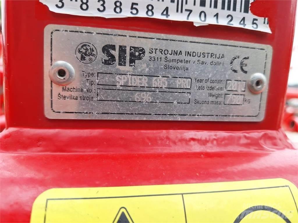 SIP 685/6 PRO Grābekļi un siena ārdītāji