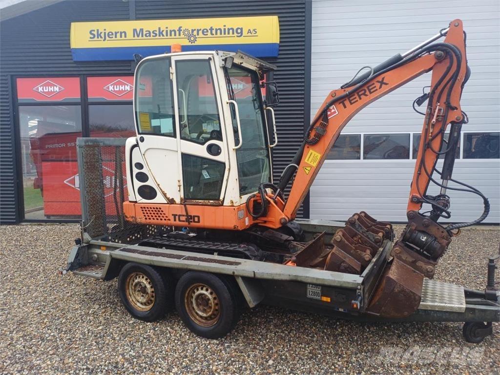 Terex TC20 Mini ekskavatori < 7 t