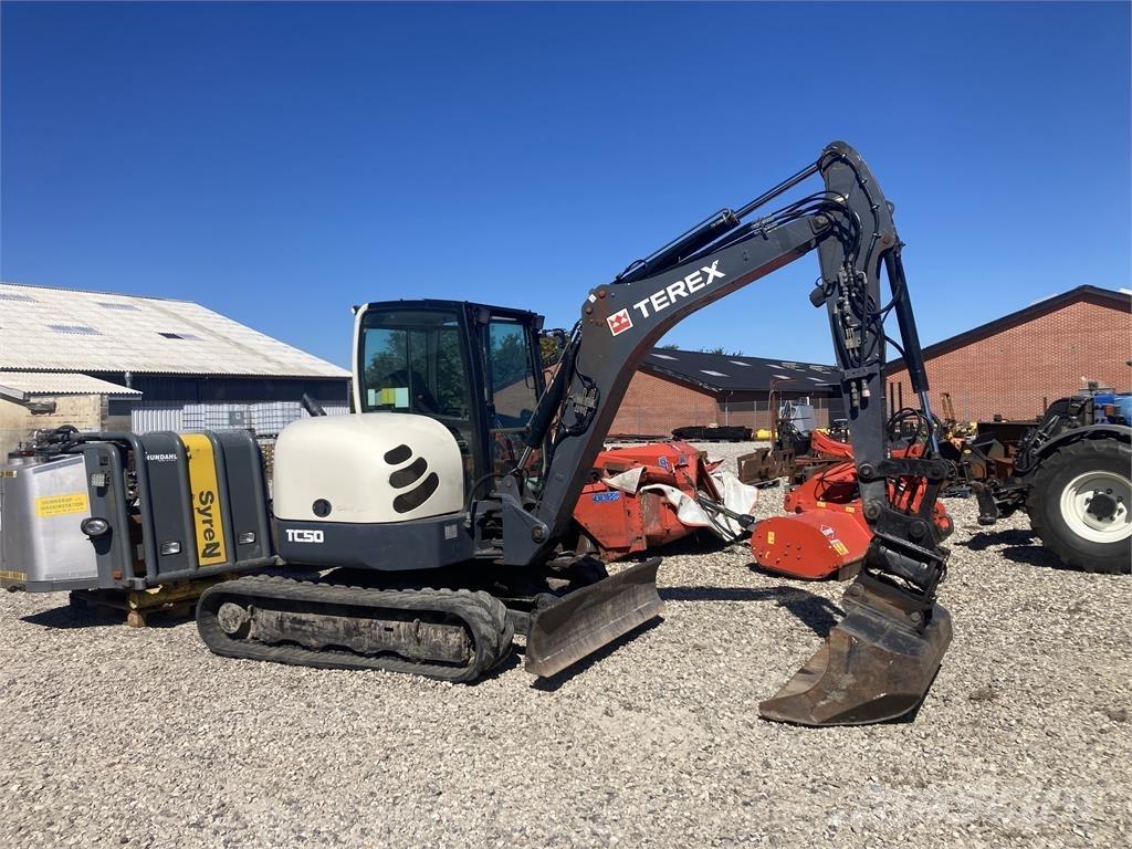 Terex TC50 Mini ekskavatori < 7 t