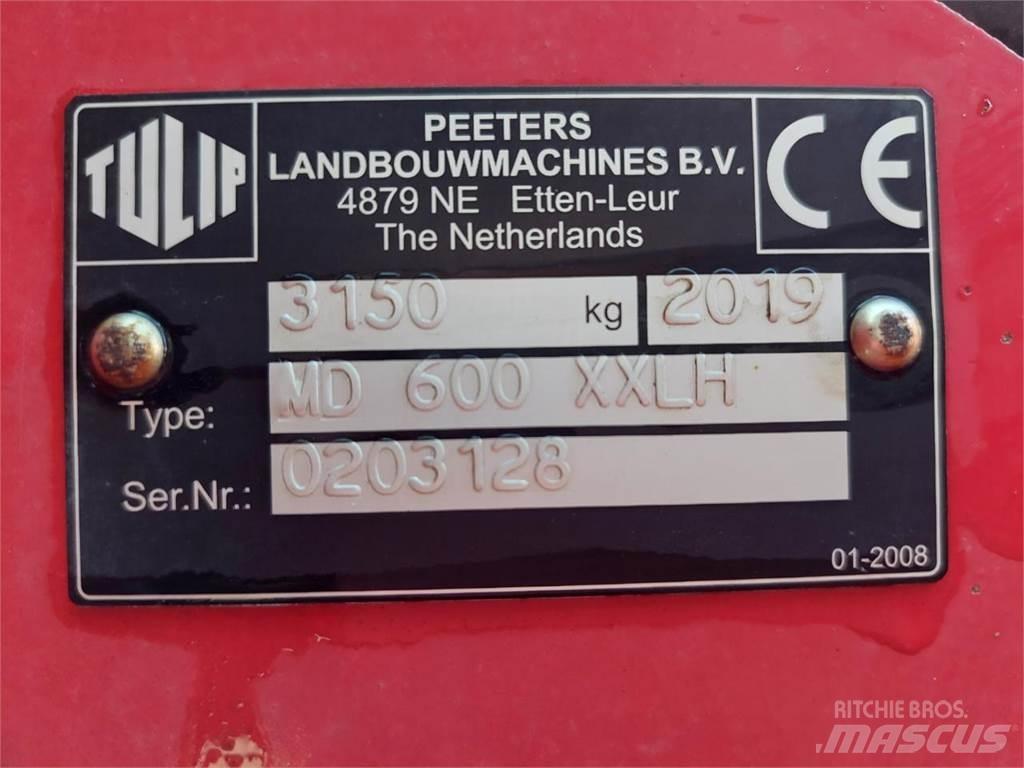 Tulip 600 XXLH Disku lobītāji/ecēšas