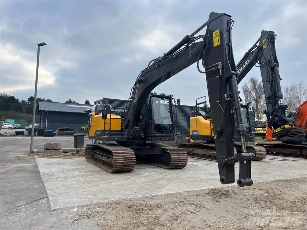Volvo EC140EL Kāpurķēžu ekskavatori