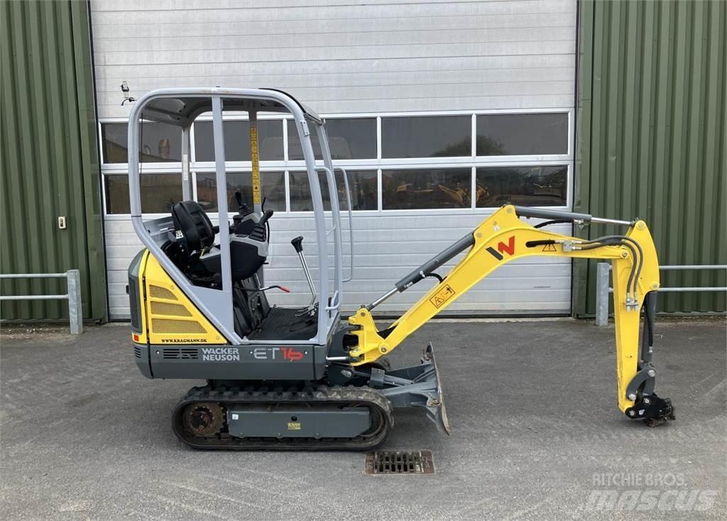 Wacker Neuson ET16 Mini ekskavatori < 7 t
