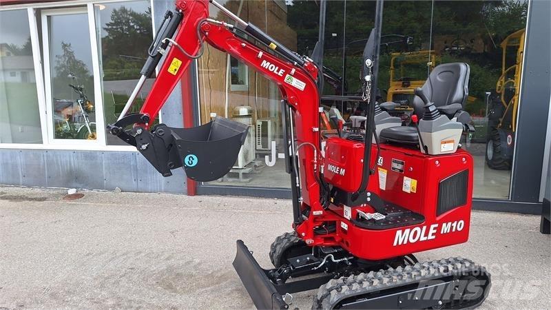Mole M10 Ny Mini ekskavatori < 7 t