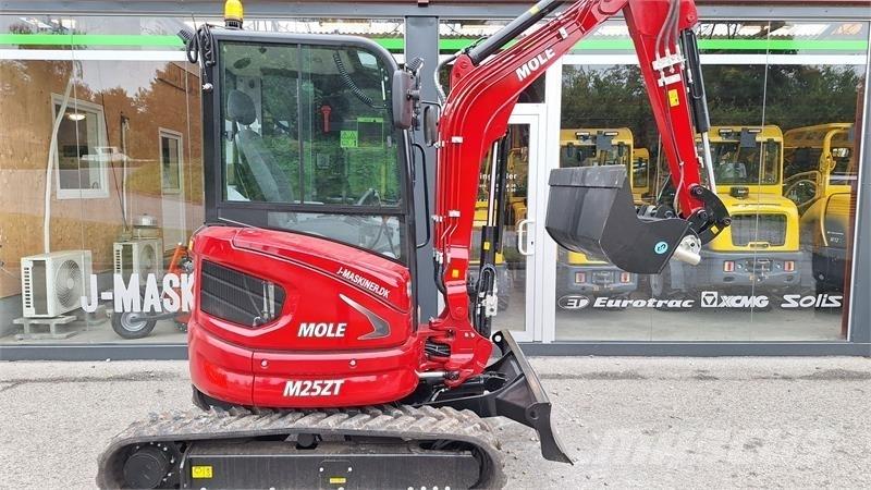Mole M25 ny Mini ekskavatori < 7 t