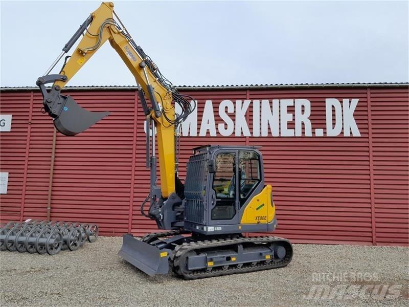 XCMG XE80E Kāpurķēžu ekskavatori