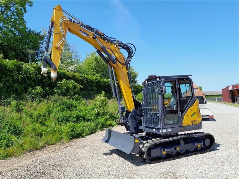 XCMG xe80e Kāpurķēžu ekskavatori