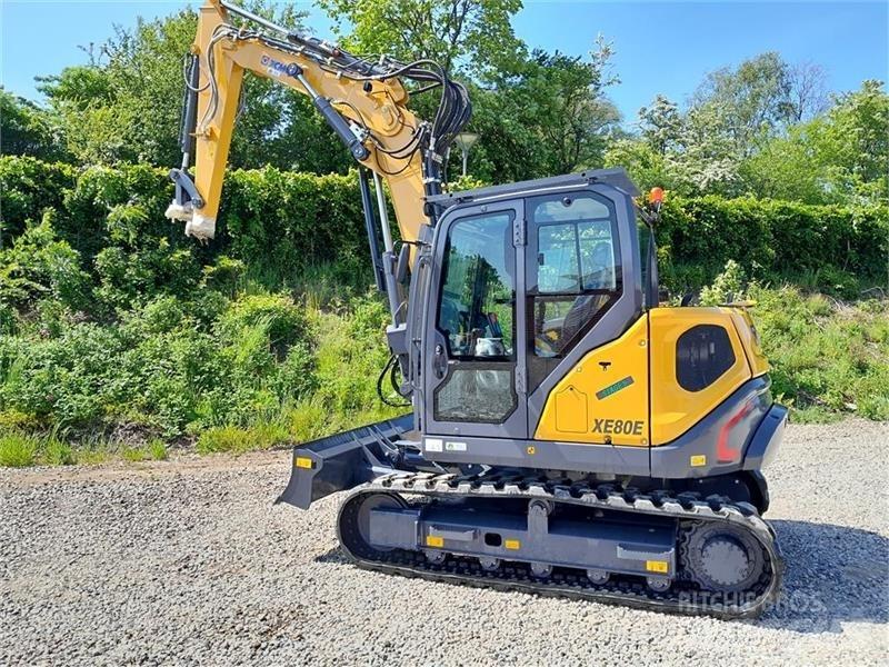 XCMG xe80e Kāpurķēžu ekskavatori
