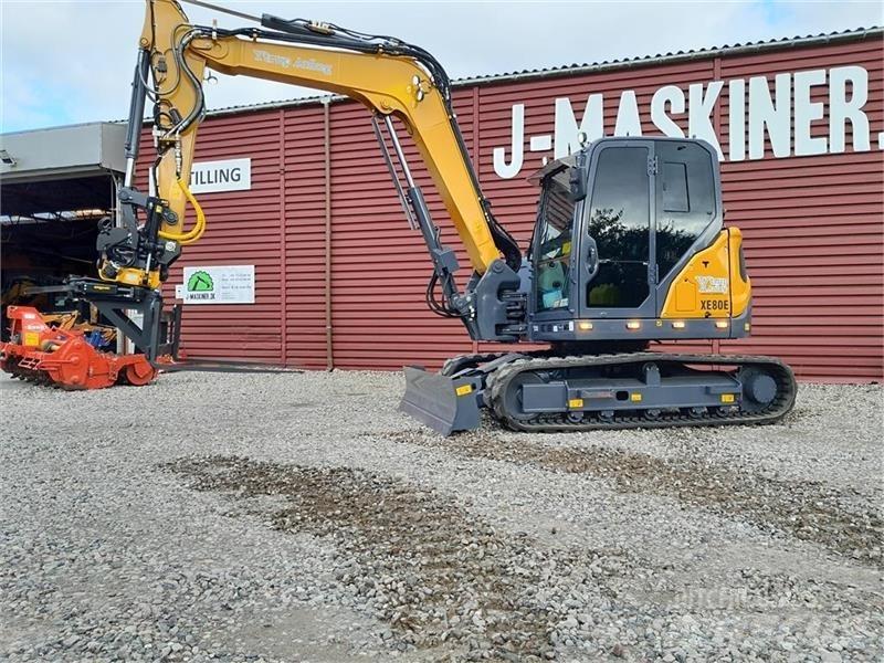 XCMG XE80E Kāpurķēžu ekskavatori