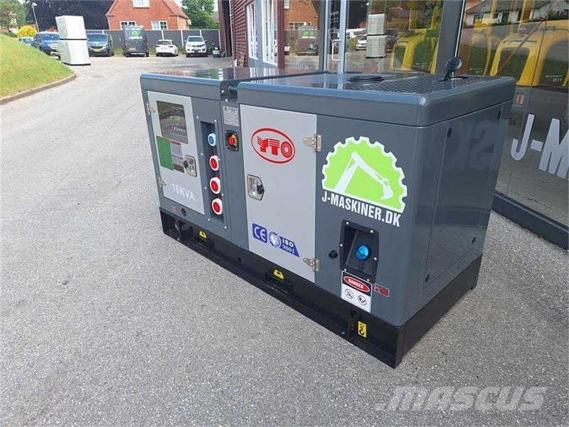  - - - YTO 18 KVA Citi ģeneratori