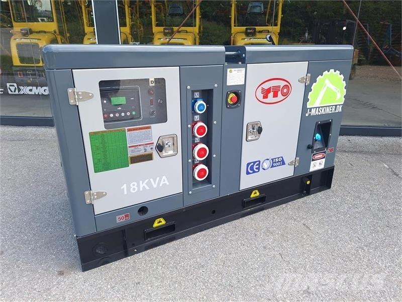  - - - YTO 18 KVA Citi ģeneratori