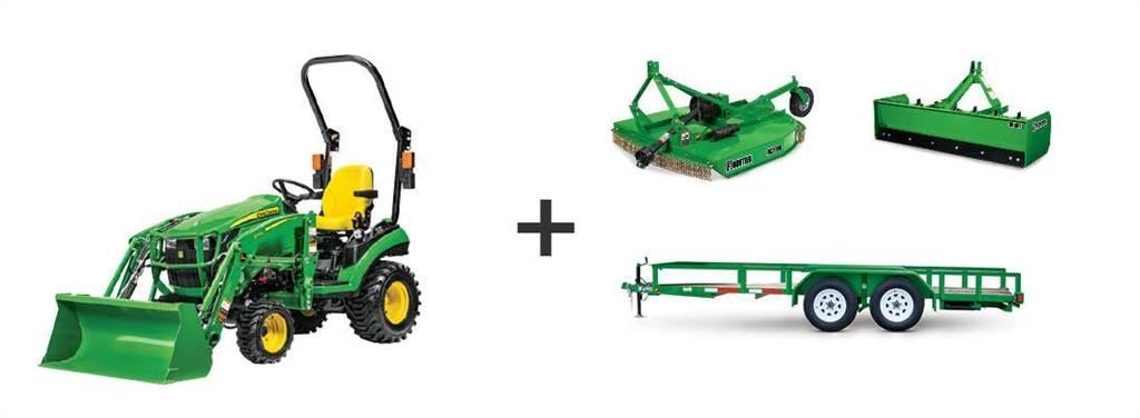 John Deere 1025R Kompaktie traktori