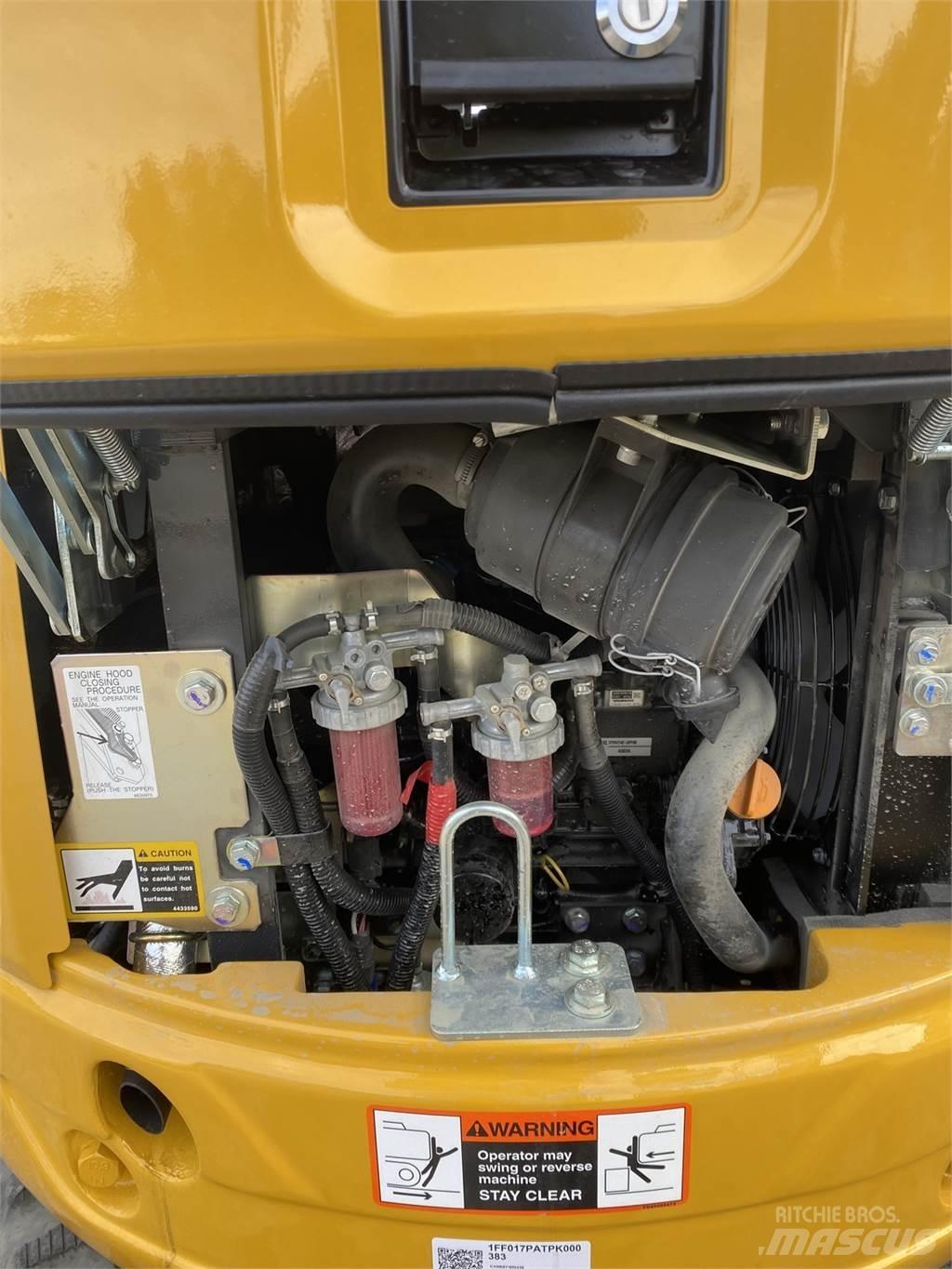 John Deere 17 P Mini ekskavatori < 7 t