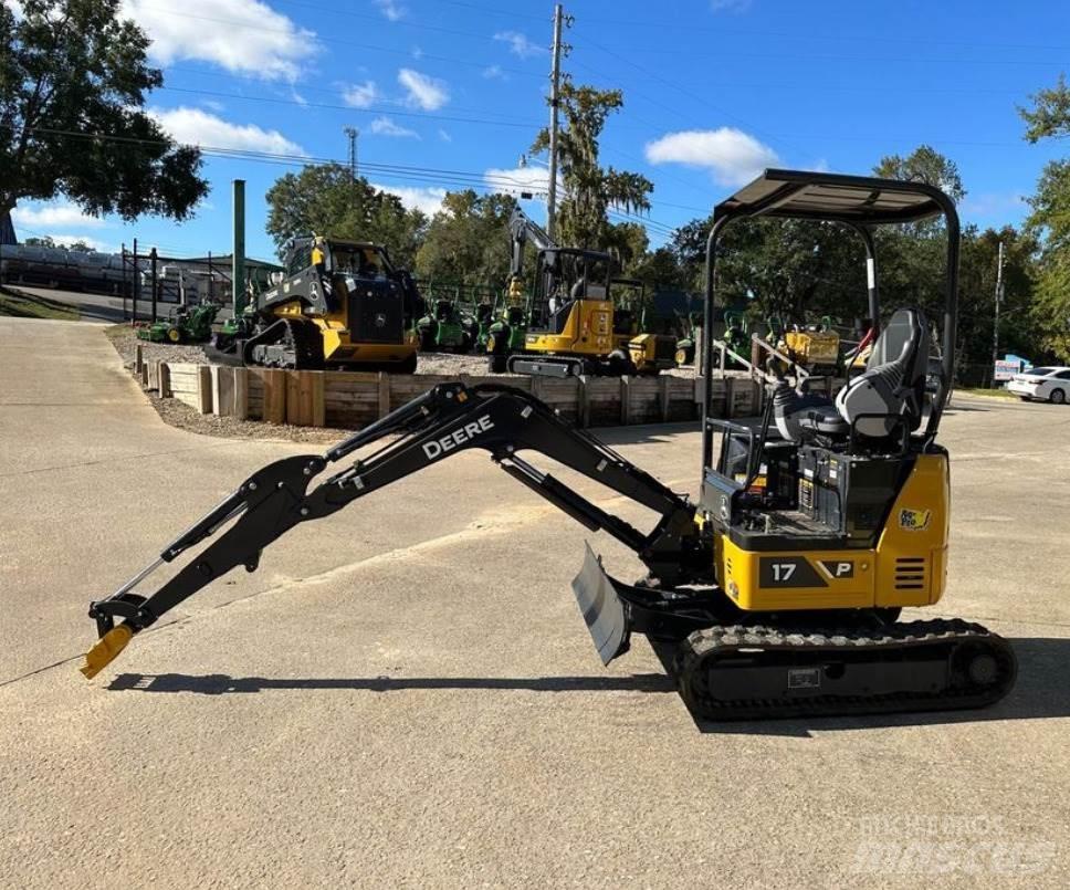 John Deere 17 P Mini ekskavatori < 7 t