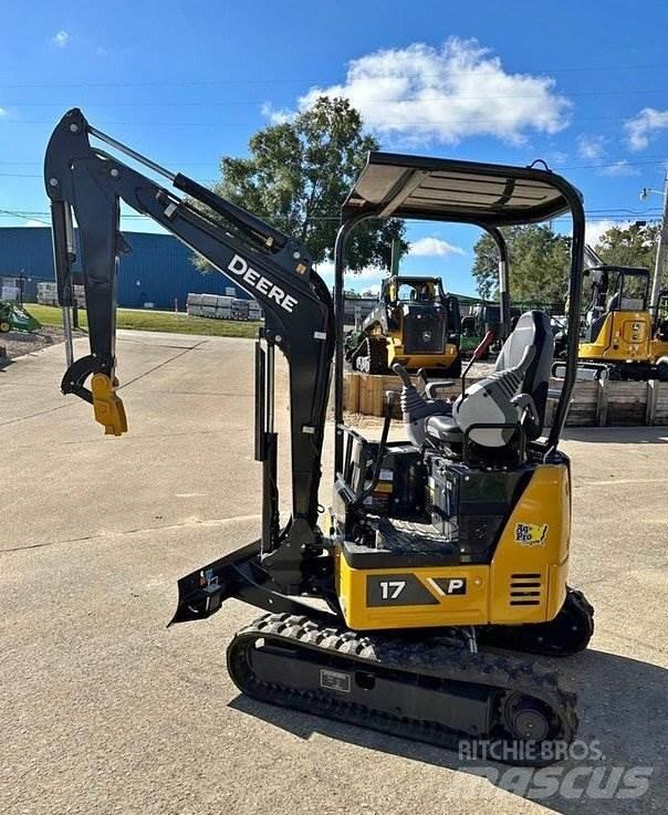 John Deere 17 P Mini ekskavatori < 7 t