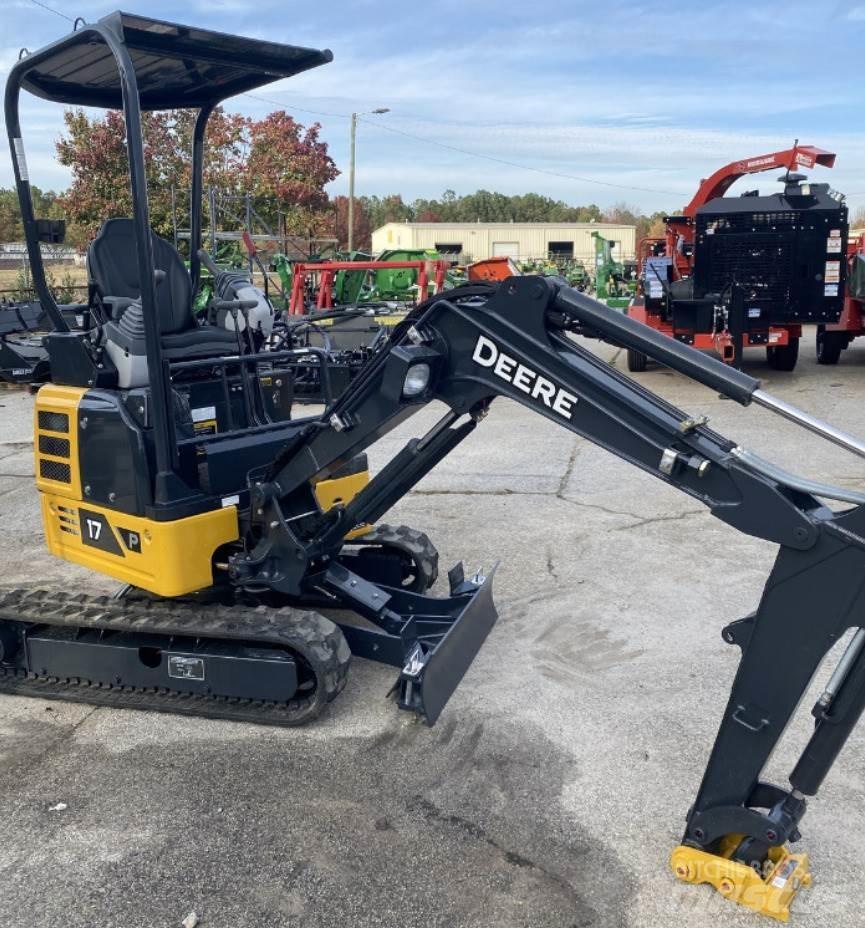 John Deere 17 P Mini ekskavatori < 7 t