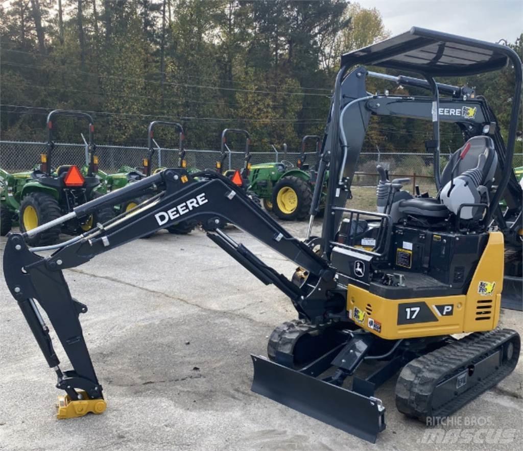 John Deere 17 P Mini ekskavatori < 7 t