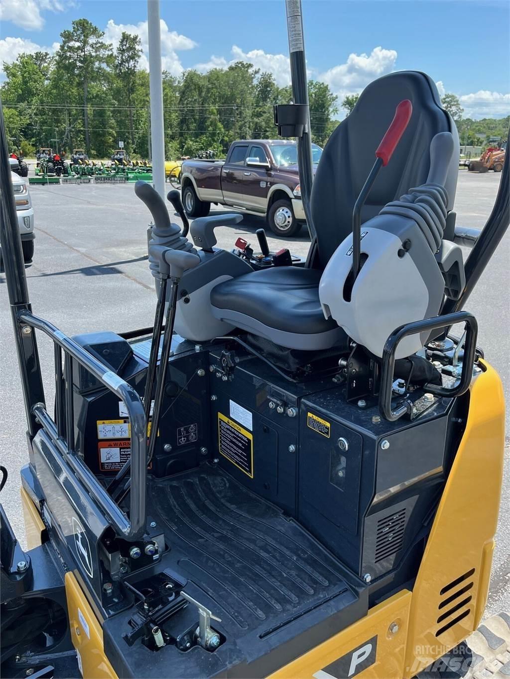 John Deere 17 P Mini ekskavatori < 7 t