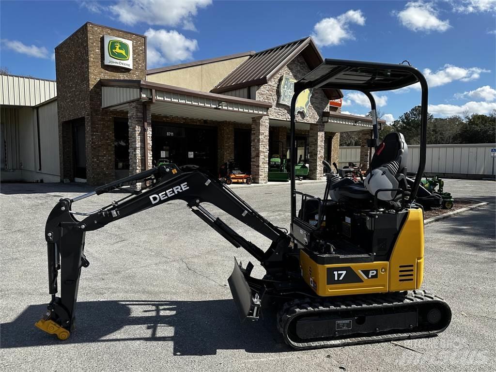 John Deere 17 P Mini ekskavatori < 7 t