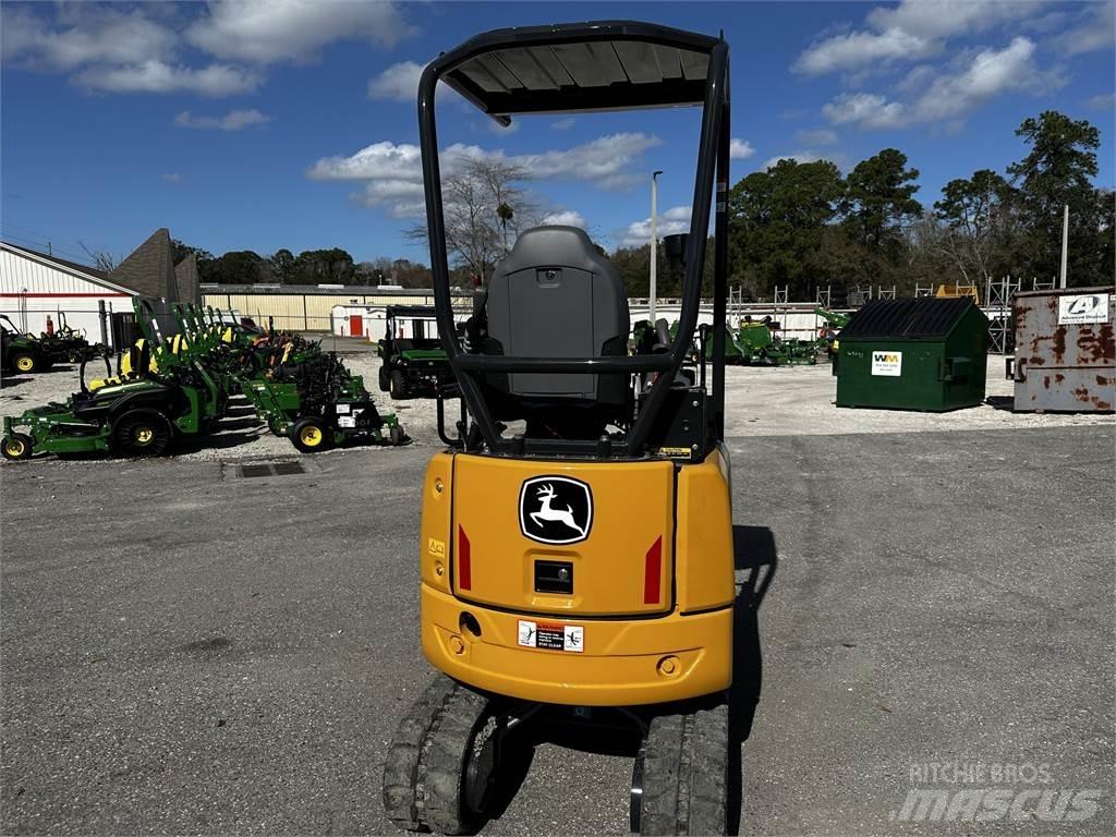 John Deere 17 P Mini ekskavatori < 7 t