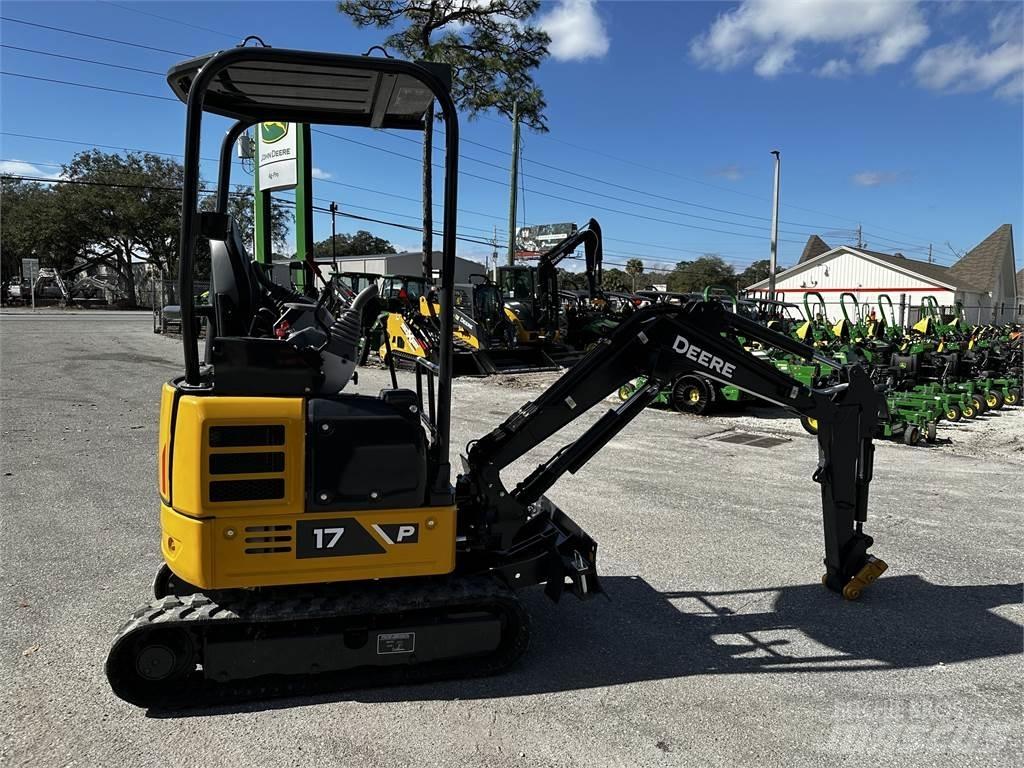 John Deere 17 P Mini ekskavatori < 7 t