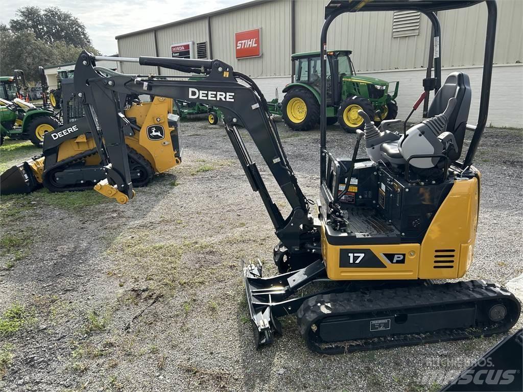 John Deere 17 P Mini ekskavatori < 7 t