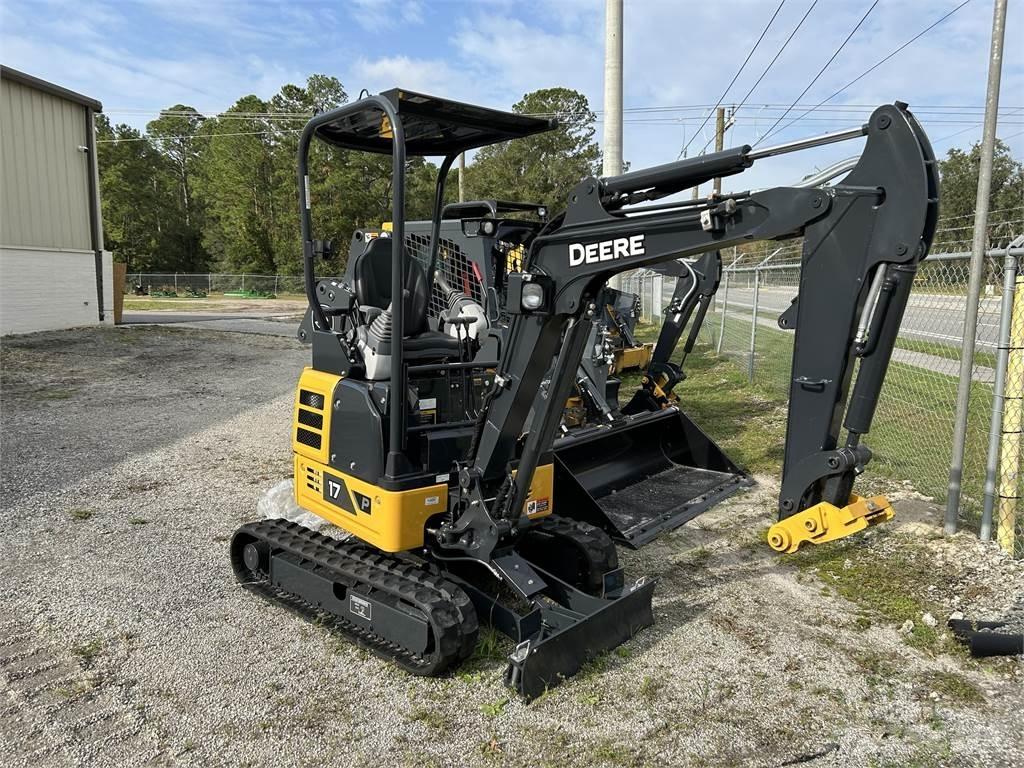 John Deere 17 P Mini ekskavatori < 7 t