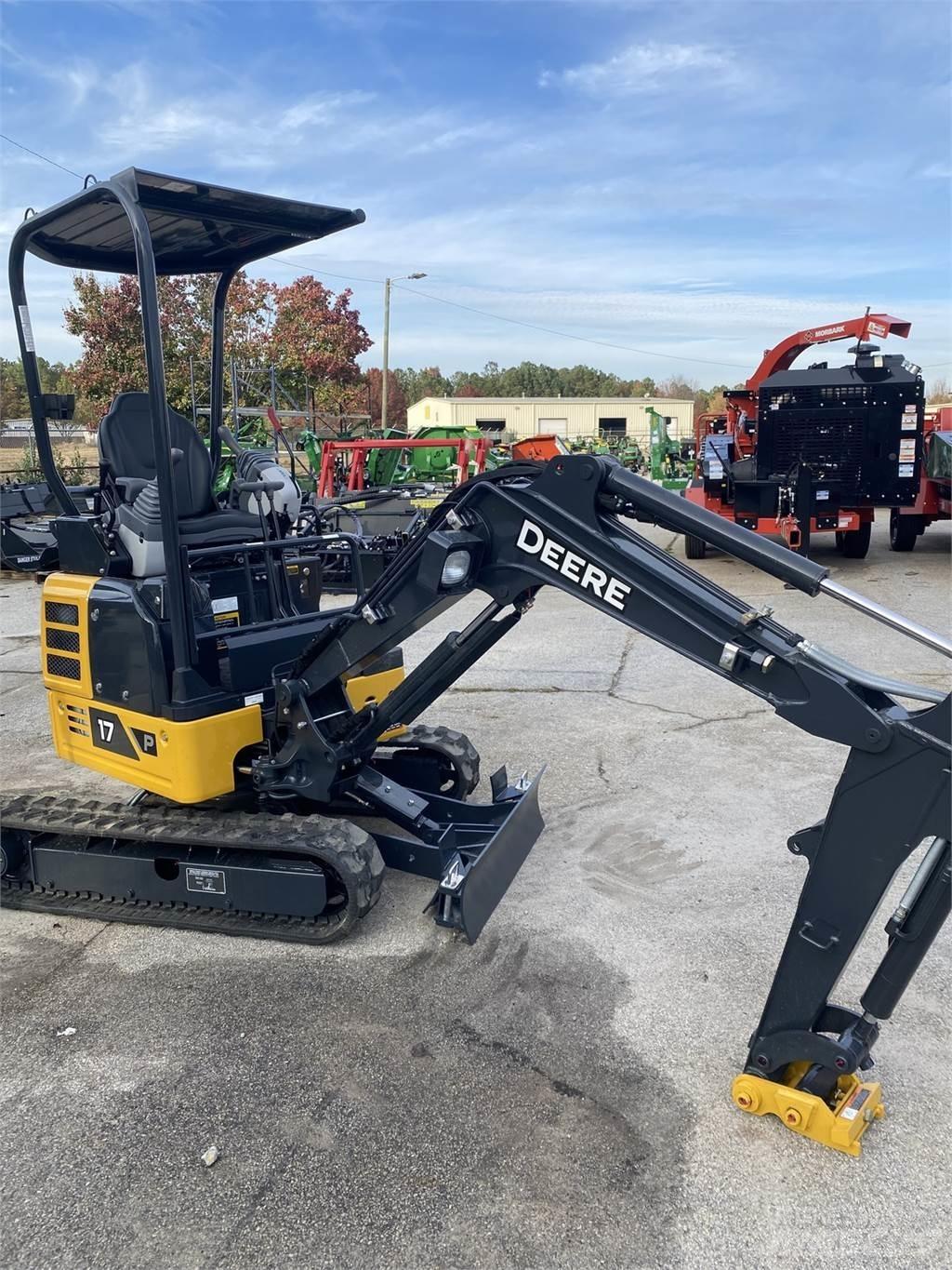 John Deere 17 P Mini ekskavatori < 7 t