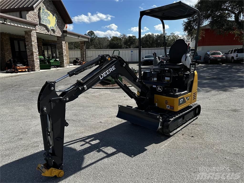 John Deere 17 P Mini ekskavatori < 7 t