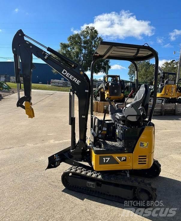 John Deere 17 P Mini ekskavatori < 7 t