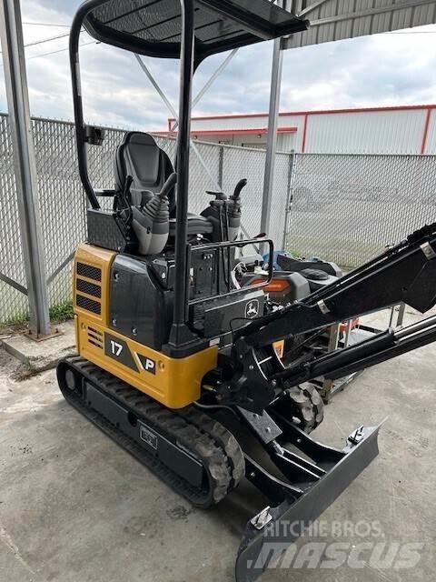 John Deere 17 P Mini ekskavatori < 7 t