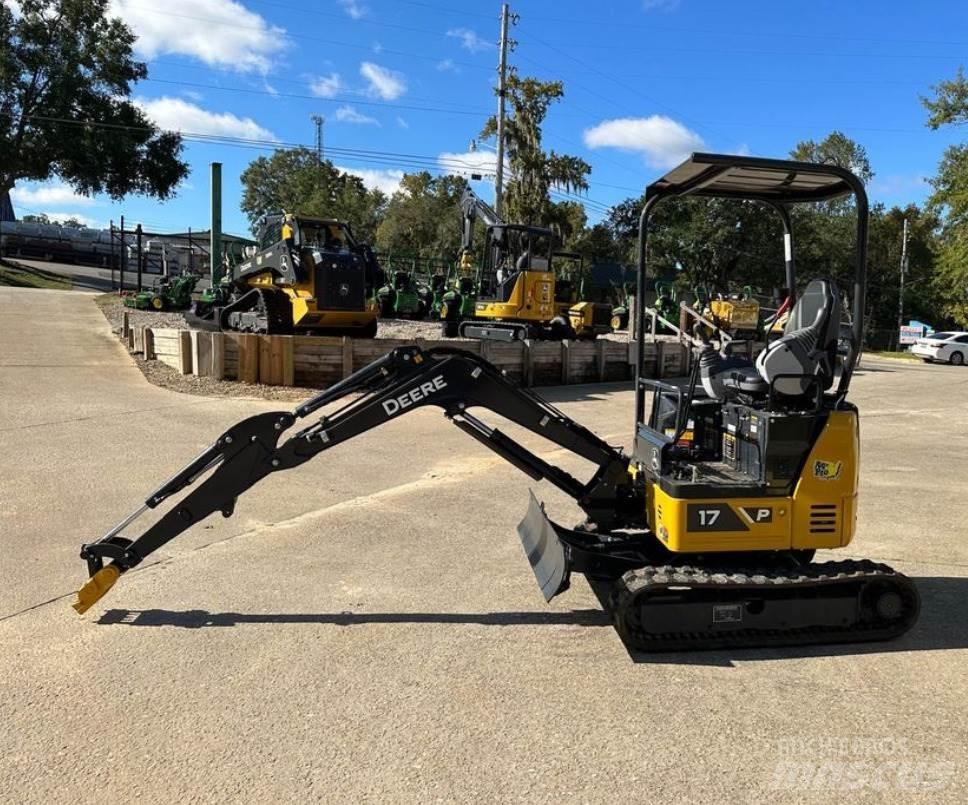 John Deere 17 P Mini ekskavatori < 7 t