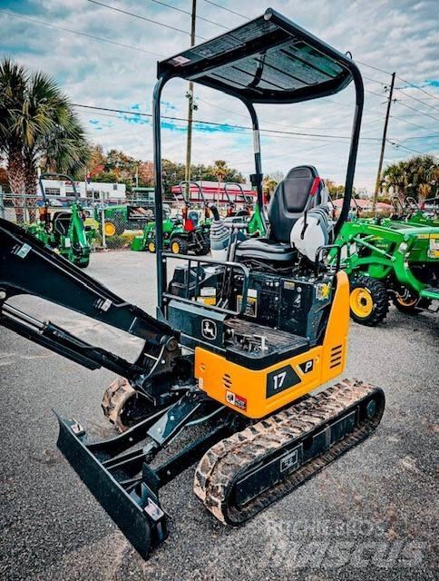 John Deere 17 P Mini ekskavatori < 7 t