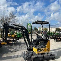 John Deere 17 P Mini ekskavatori < 7 t