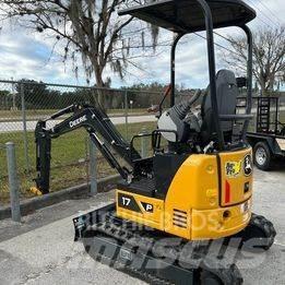 John Deere 17 P Mini ekskavatori < 7 t
