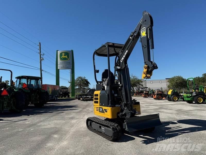 John Deere 17 P Mini ekskavatori < 7 t