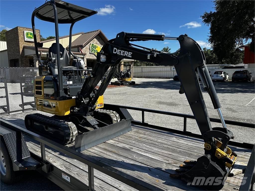 John Deere 17 P Mini ekskavatori < 7 t