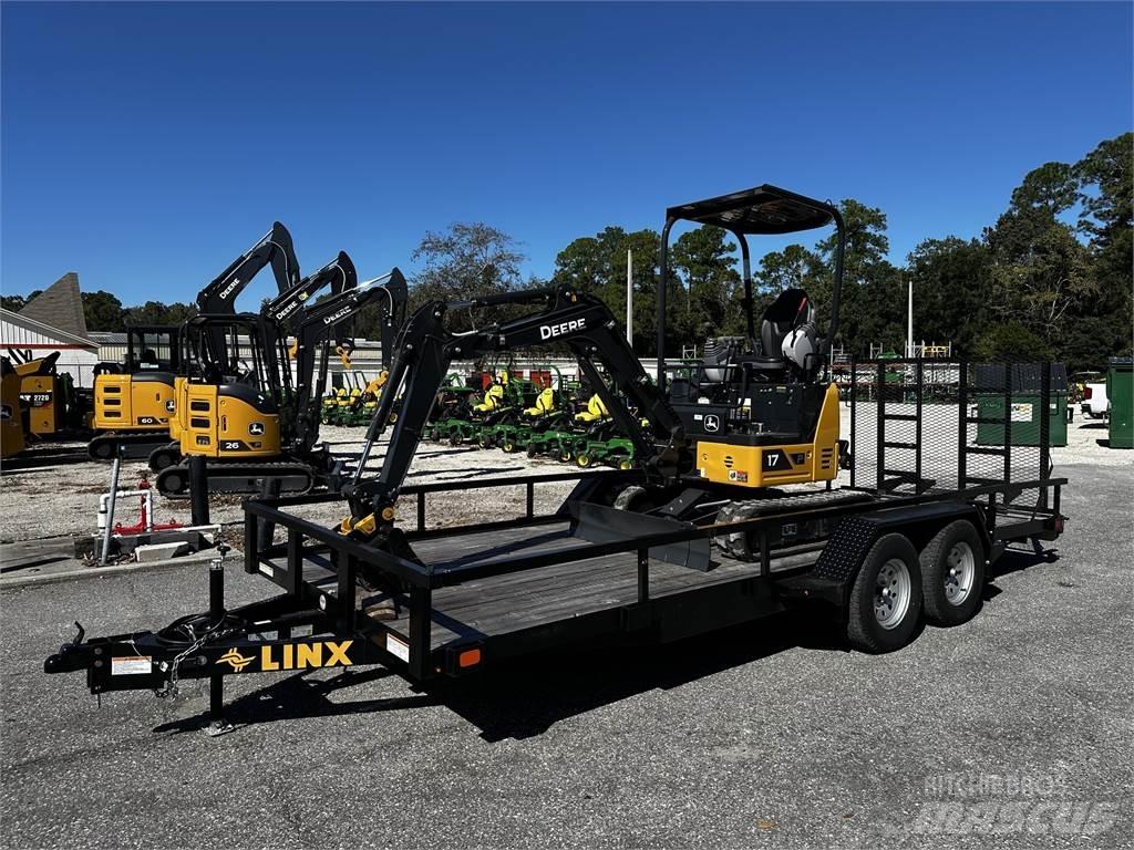 John Deere 17 P Mini ekskavatori < 7 t