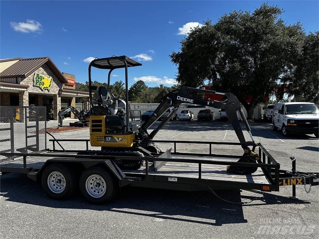John Deere 17 P Mini ekskavatori < 7 t