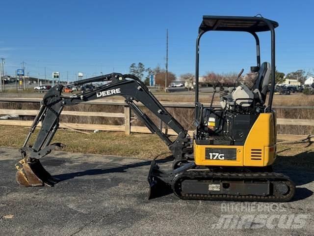 John Deere 17G Mini ekskavatori < 7 t