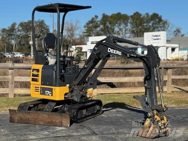 John Deere 17G Mini ekskavatori < 7 t