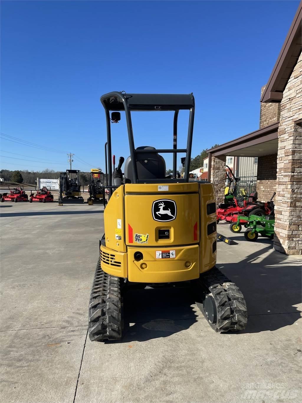 John Deere 26 P Mini ekskavatori < 7 t