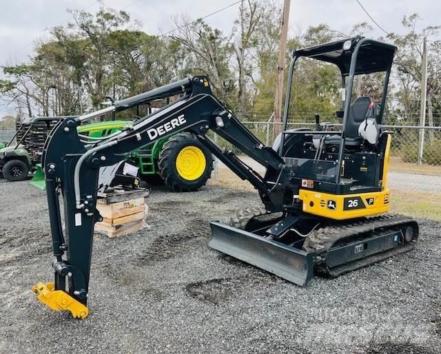 John Deere 26 P Mini ekskavatori < 7 t