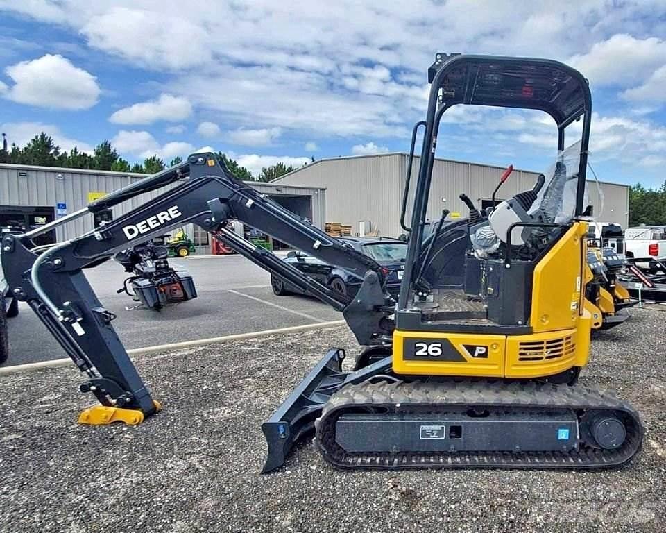 John Deere 26 P Mini ekskavatori < 7 t