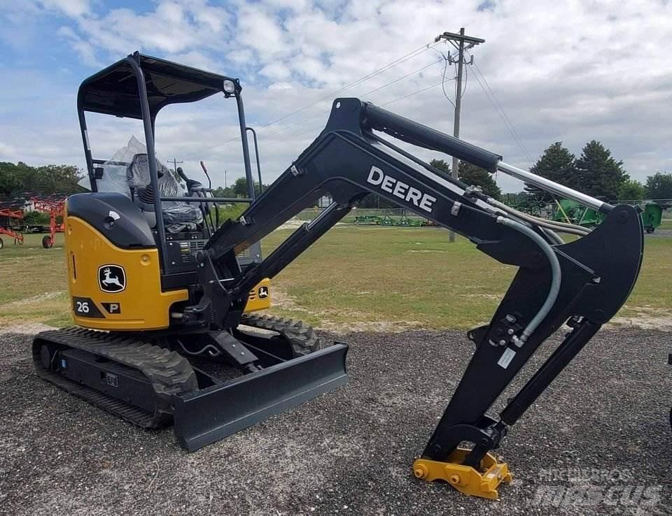 John Deere 26 P Mini ekskavatori < 7 t