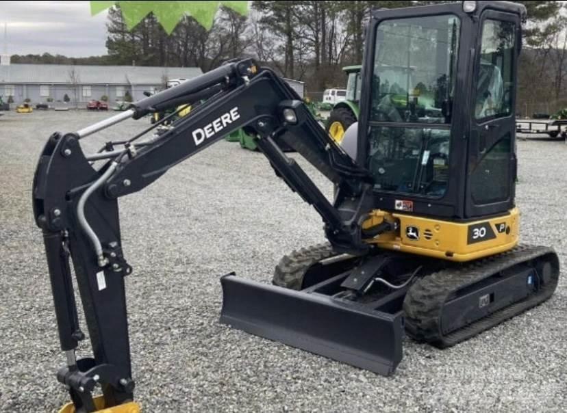 John Deere 30 P Mini ekskavatori < 7 t
